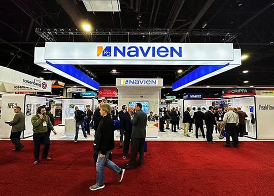 為地球低碳，為夢想揚(yáng)帆——慶東納碧安亮相亞特蘭大AHR 2023